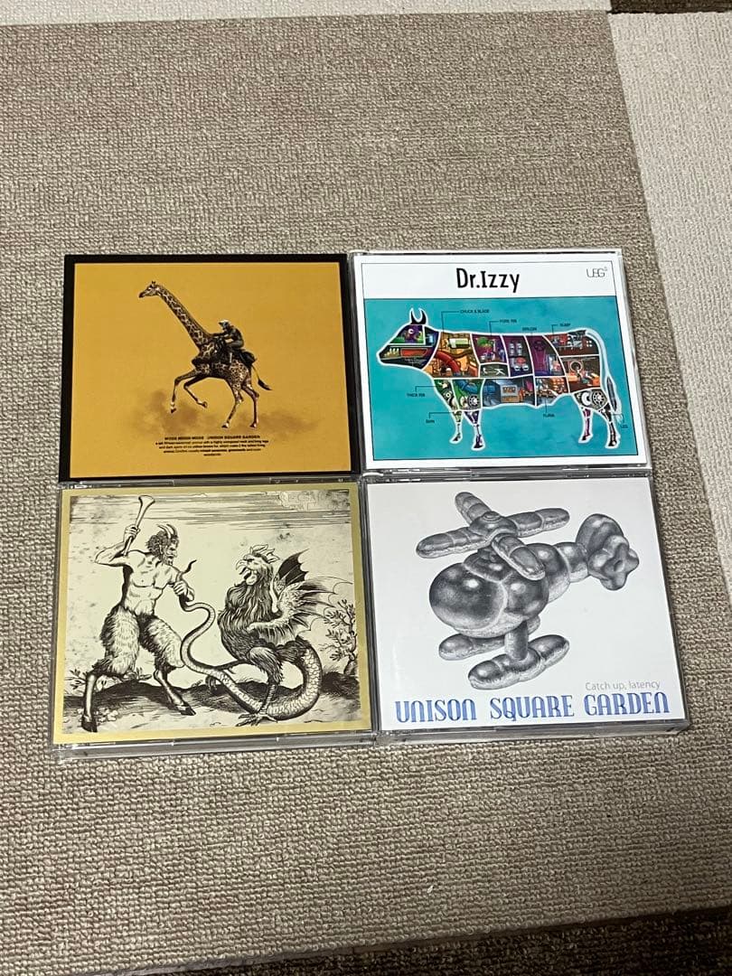 LIVE DVD付きCD まとめ売りUNISON SQUARE GARDEN