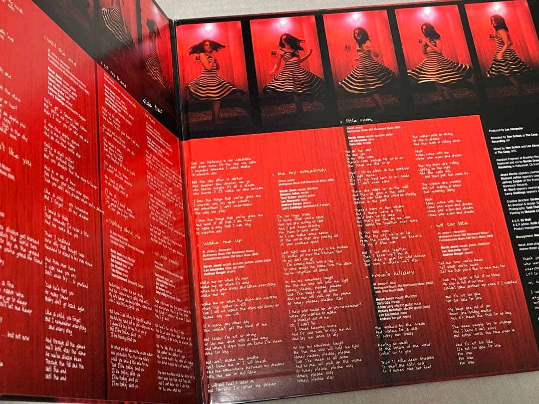 US盤 LP Norah Jones not too late アナログ盤