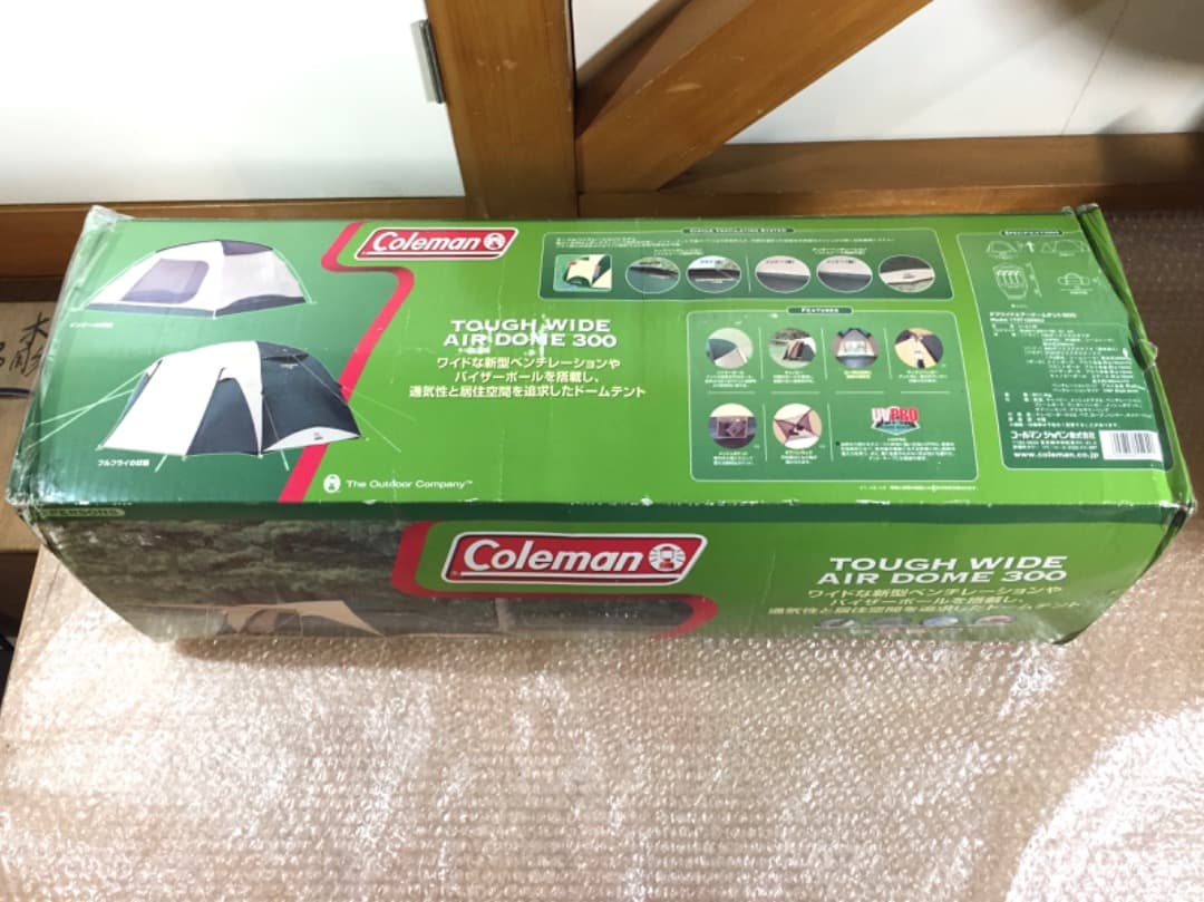 ○未使用 Coleman Tough Wide Air Dome 300 テント