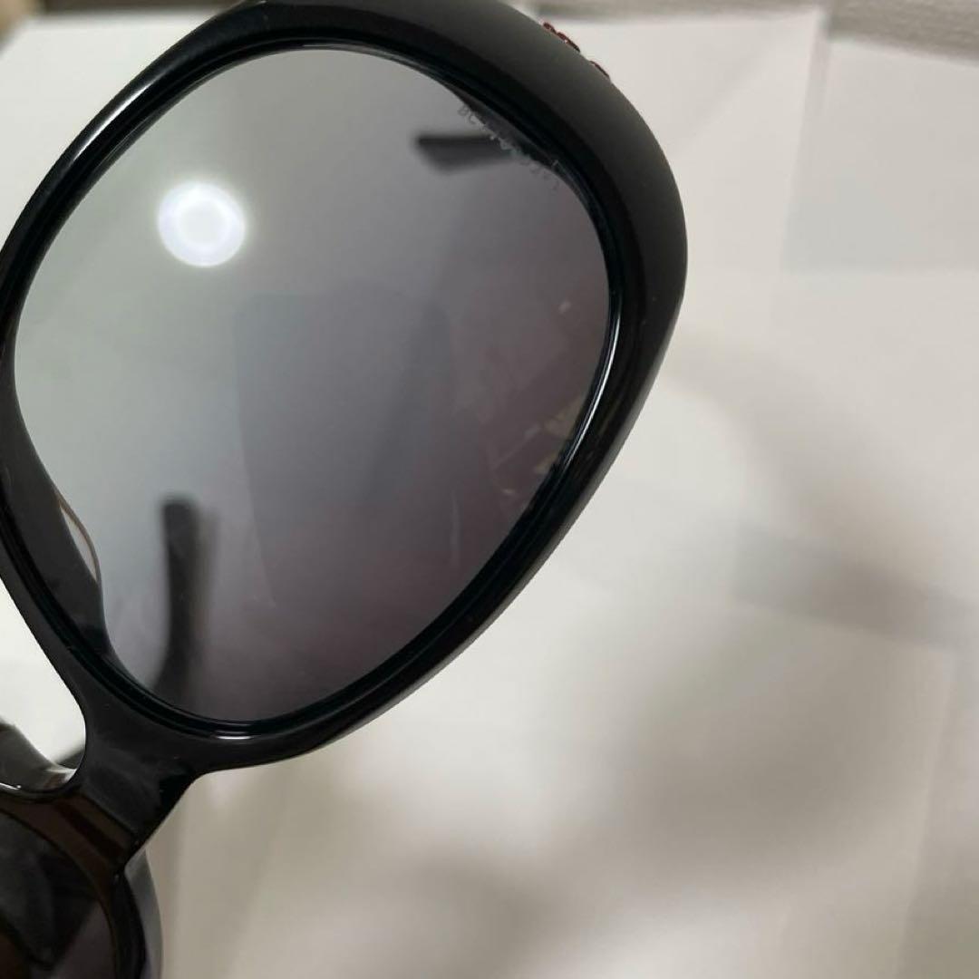 美品! 限定モデル CHANEL カメリア サングラス ココマーク 赤　黒