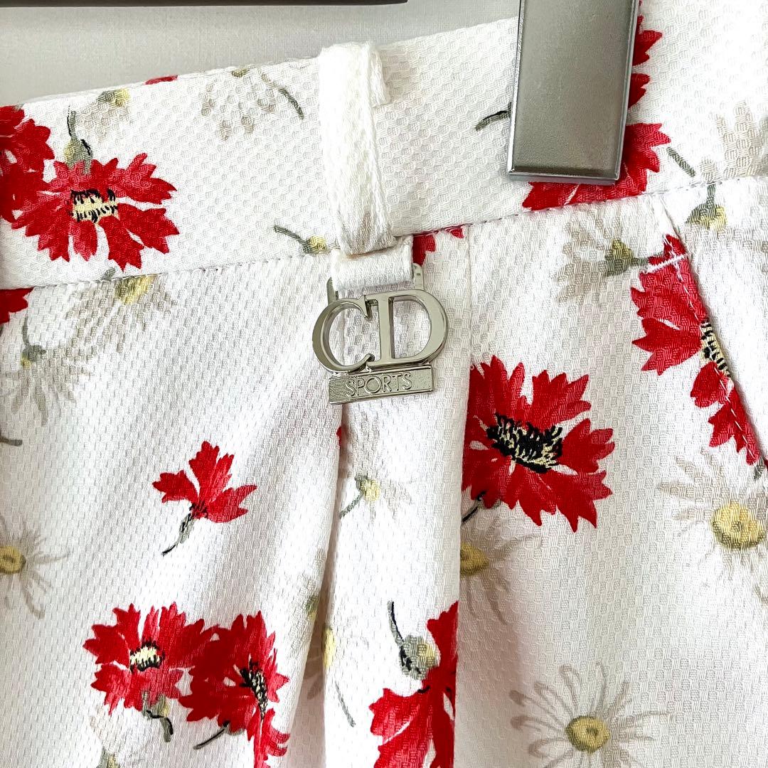 良品 Christian Dior ショートパンツ 花柄 80s vintage