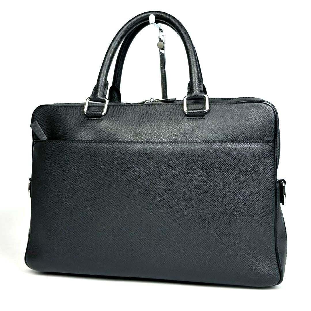 極美品 ルイヴィトン タイガ ポルトドキュマン ビジネス PM M32952 黒