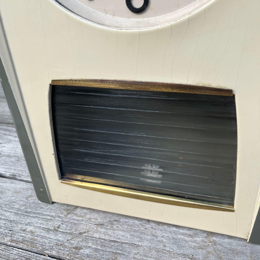 ヴィンテージ　振り子時計クォーツ改良