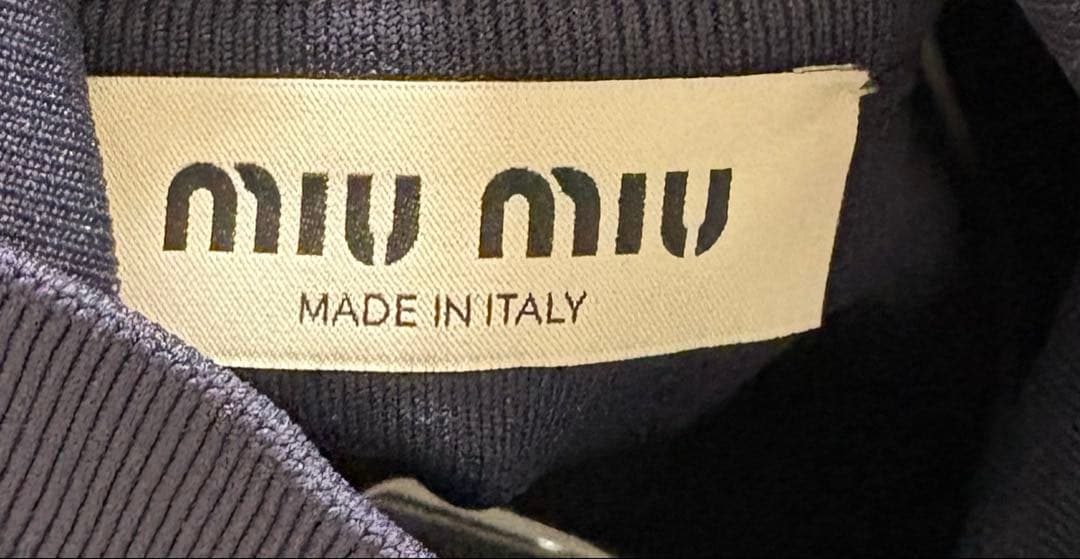 miumiu ミュウミュウ トラックジャケット　MMF881