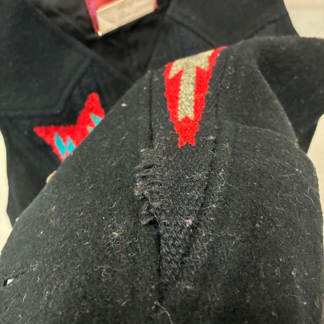 80s 90s Golden Pioneer Wear チマヨベスト オルテガ柄