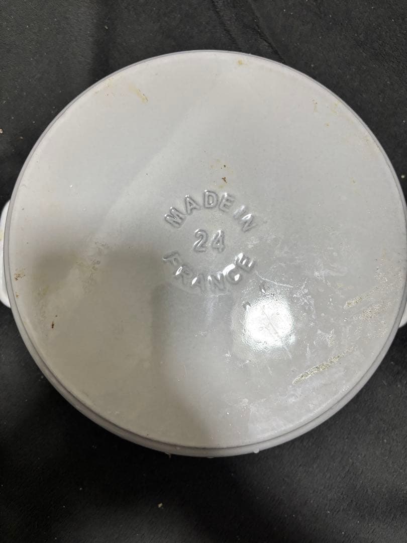 イ*ー様 STAUB LA COCOTTE グレー　24cm