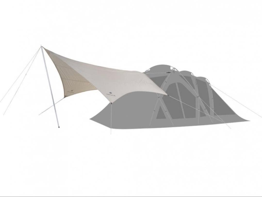 【雪峰祭2022】スノーピーク コネクトタープヘキサ アイボリー FES-275