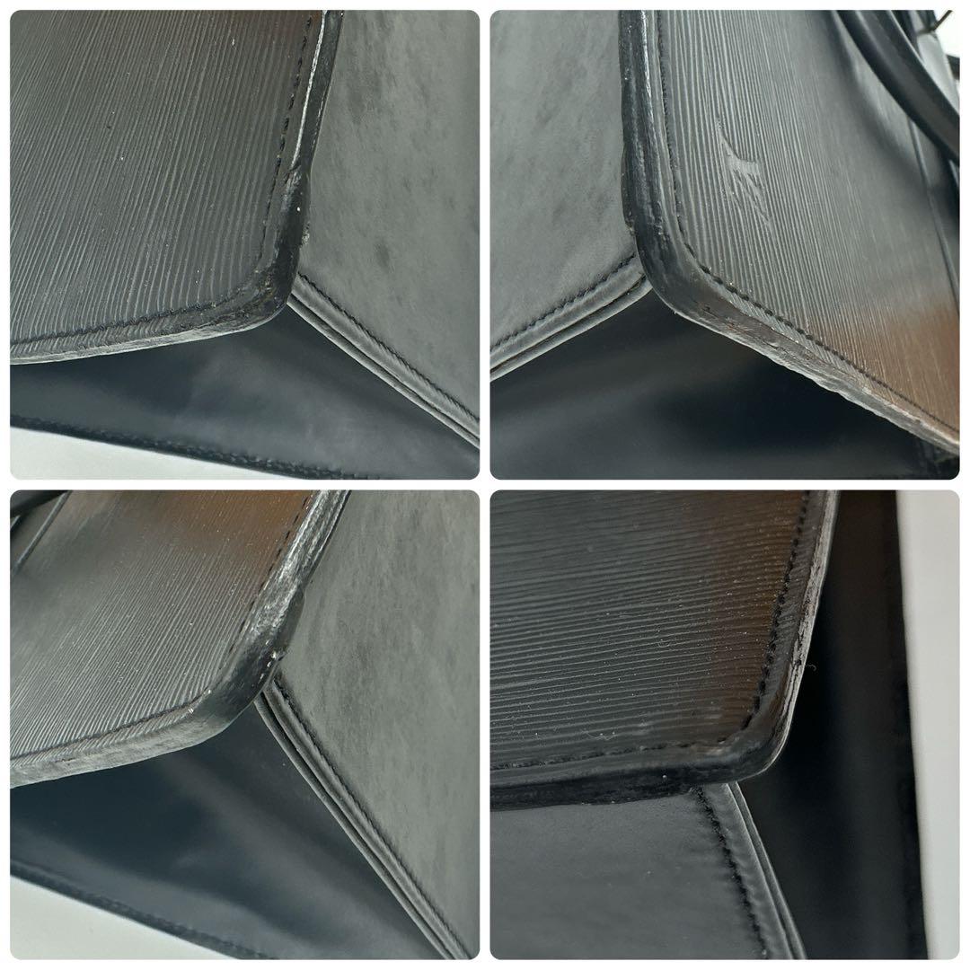 ルイヴィトン　エピレザー　トートバッグ　リヴィエラ　ブラック