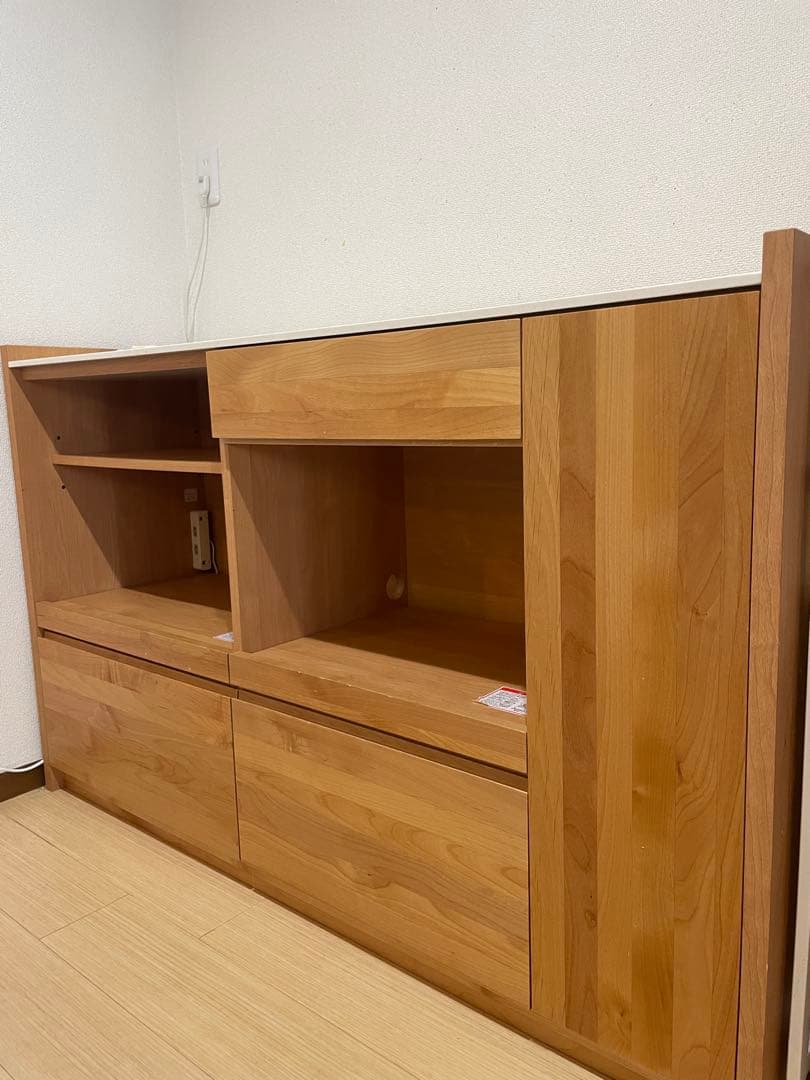 dinos ディノス アルダー キッチンカウンター ナチュラル 幅144cm