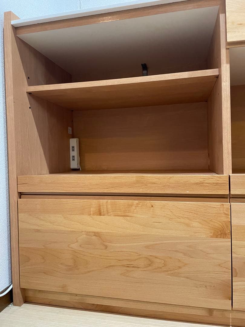 dinos ディノス アルダー キッチンカウンター ナチュラル 幅144cm