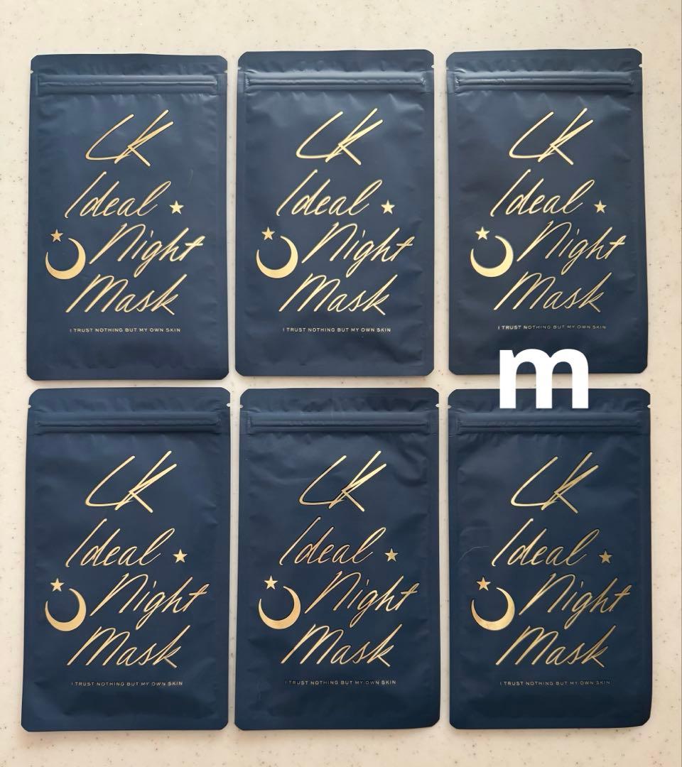 lk Ideal Night Mask☆LKサロンナイトマスク6パック30シート