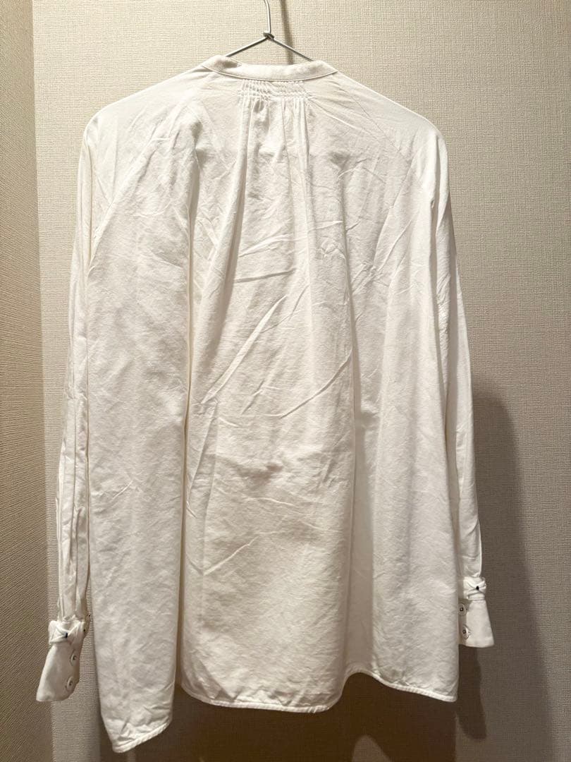 pheeta フィータ　タック　刺繍　シャツ　ブラウス