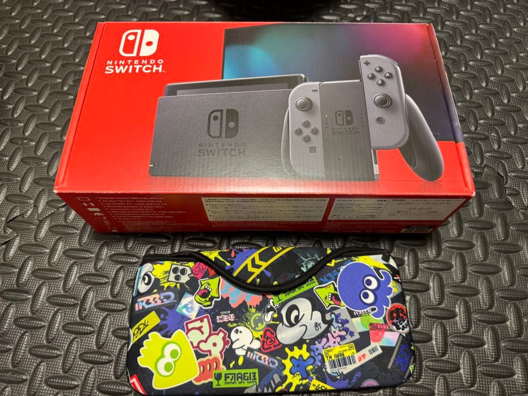 Nintendo Switch ニンテンドースイッチ 本体 グレー　有線LAN等