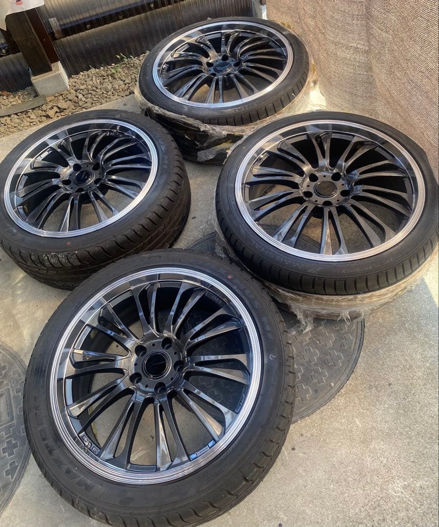 ④ ken.kenレオニス　19、20インチガンメタホイール　バリ山