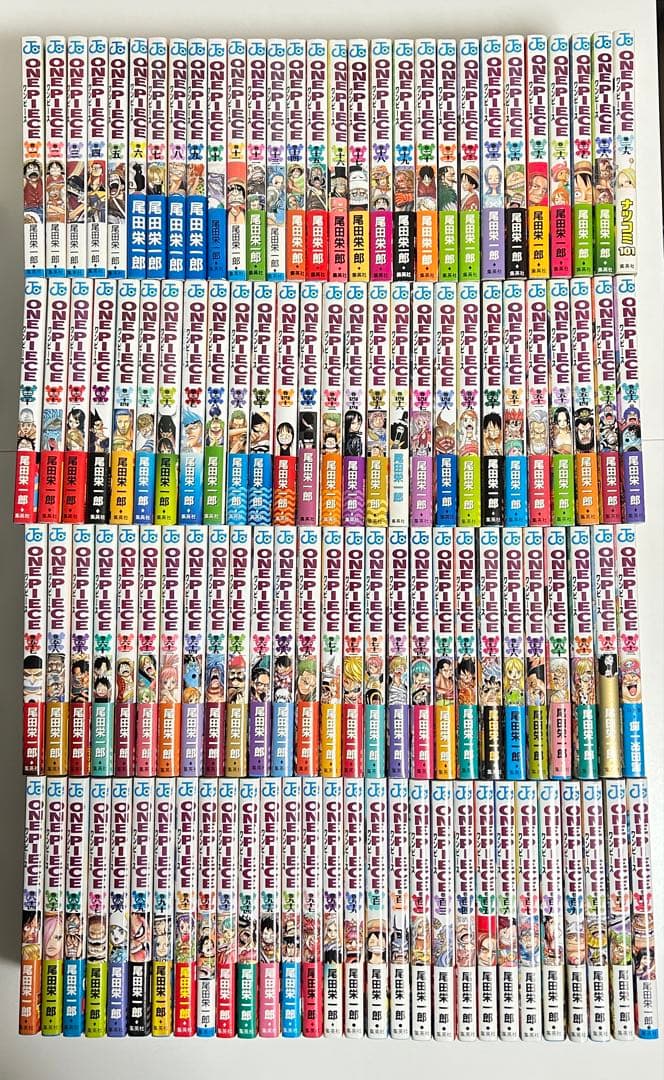 ONE PIECE ワンピース 1〜112巻　全巻セット　まとめ売り　全巻