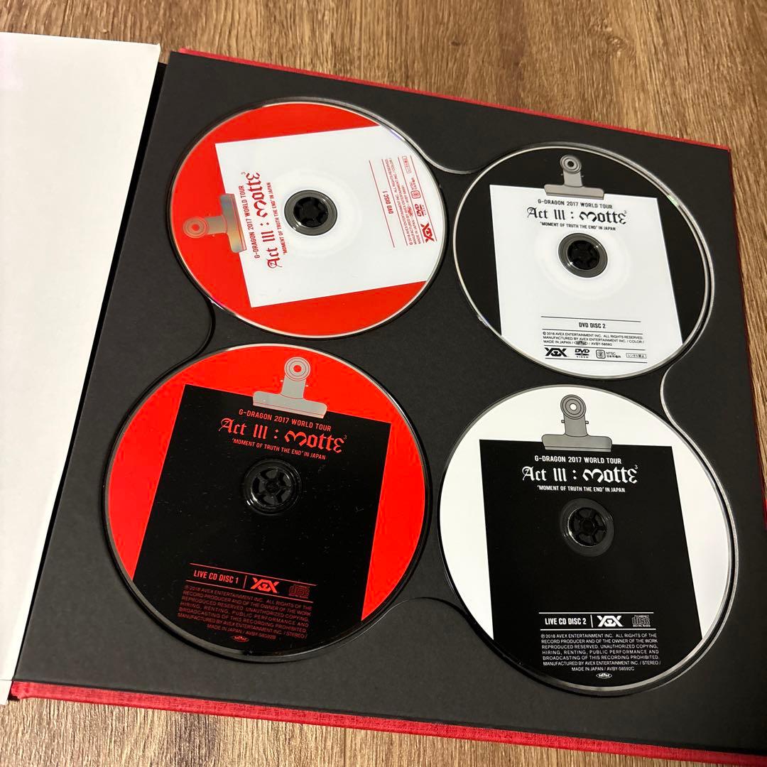 G-DRAGON ソロワールドツアーin JAPAN DVD