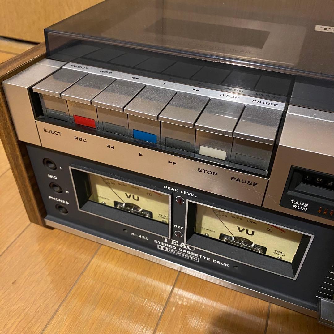 TEAC A-450 カセットデッキ〈ジャンク扱い〉