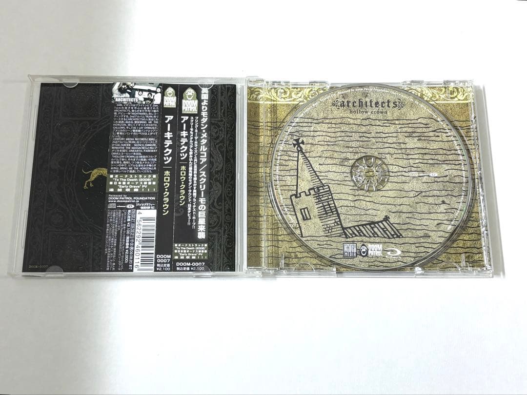 日本盤　帯付き　architects 『hollow crown』