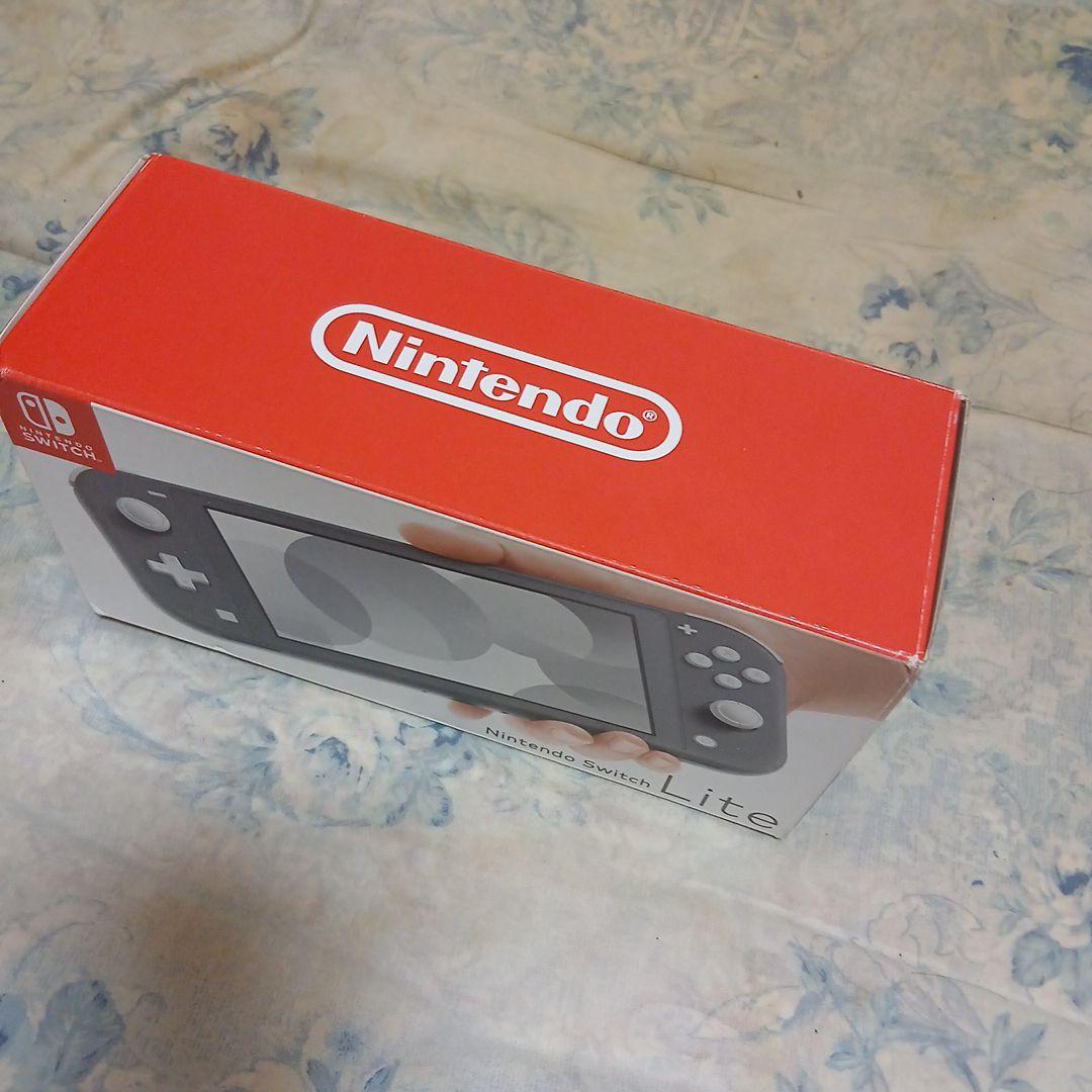 概要欄読んでください。Nintendo Switch Lite グレー　箱あり