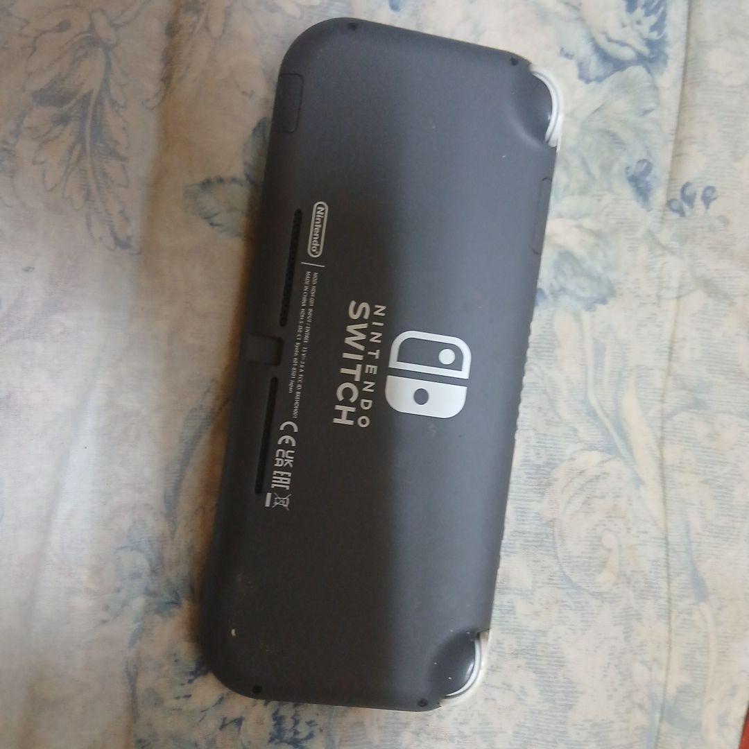 概要欄読んでください。Nintendo Switch Lite グレー　箱あり