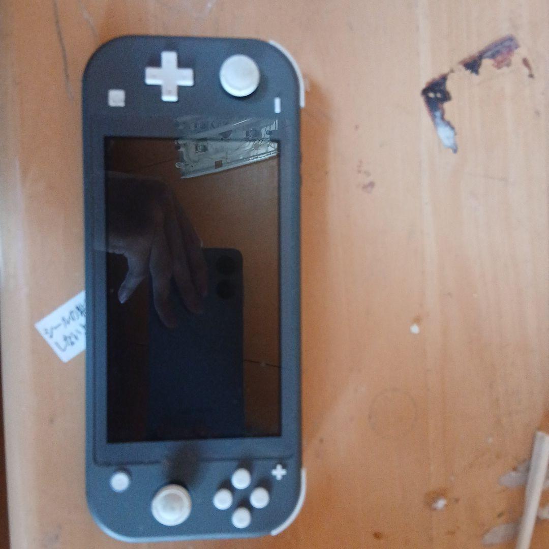 概要欄読んでください。Nintendo Switch Lite グレー　箱あり