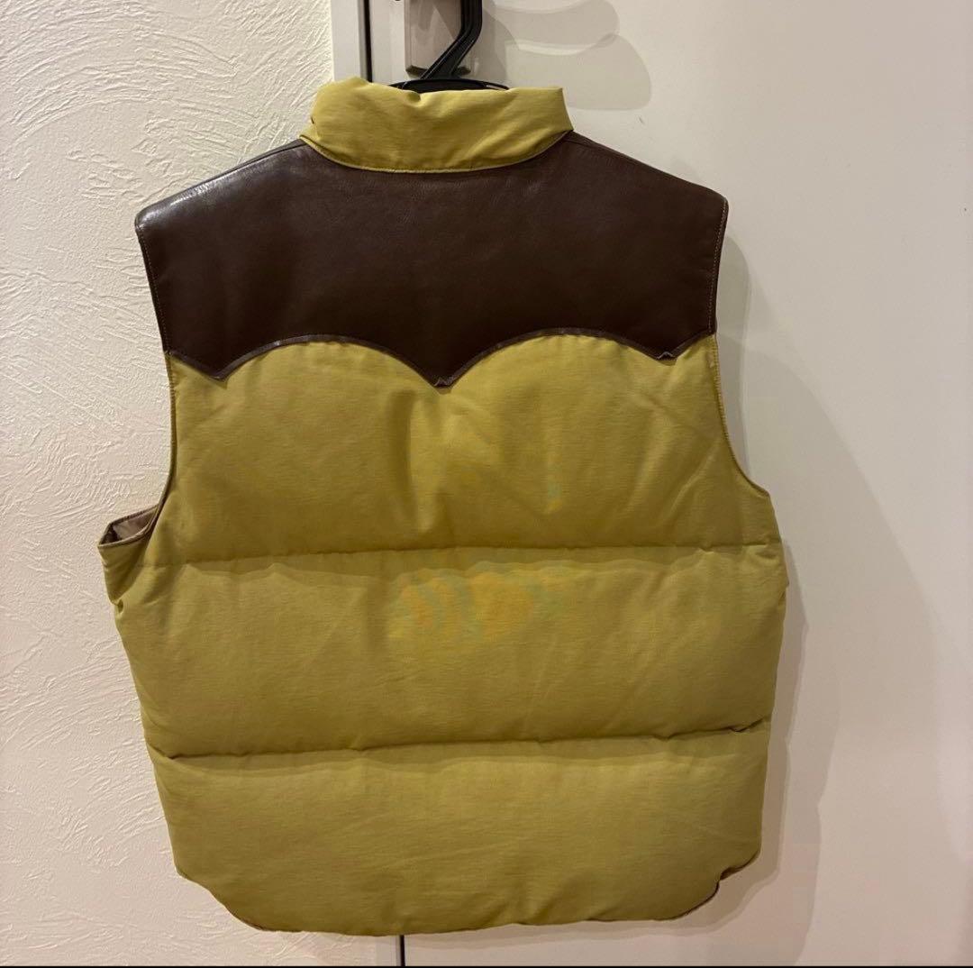 Sugar Cane ダウンベスト ベージュ L