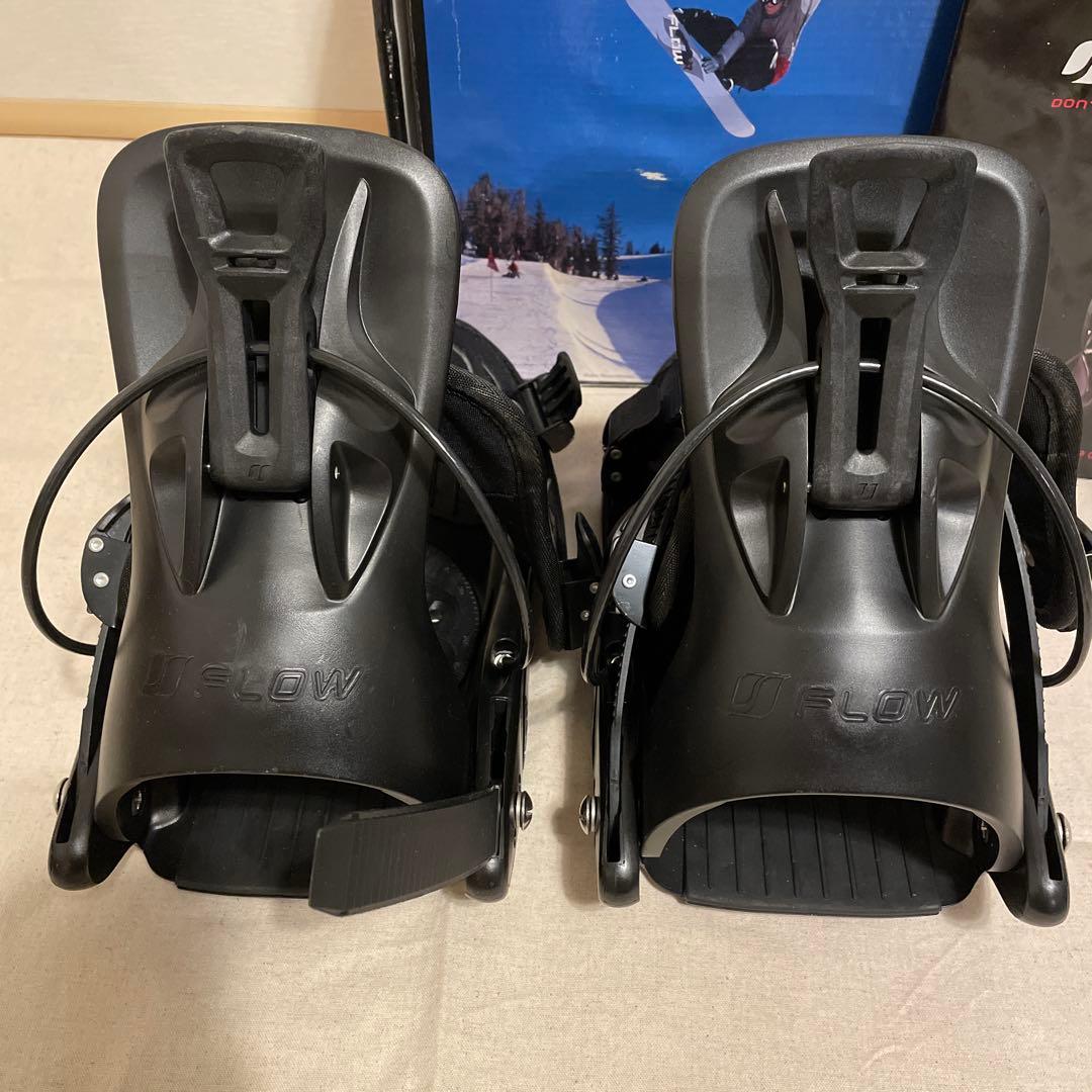 メンズ　FLOWスノーボードビンディング ブラックLサイズ