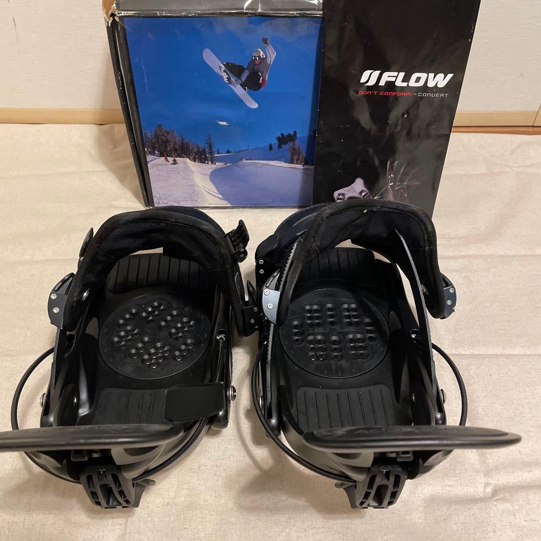 メンズ　FLOWスノーボードビンディング ブラックLサイズ
