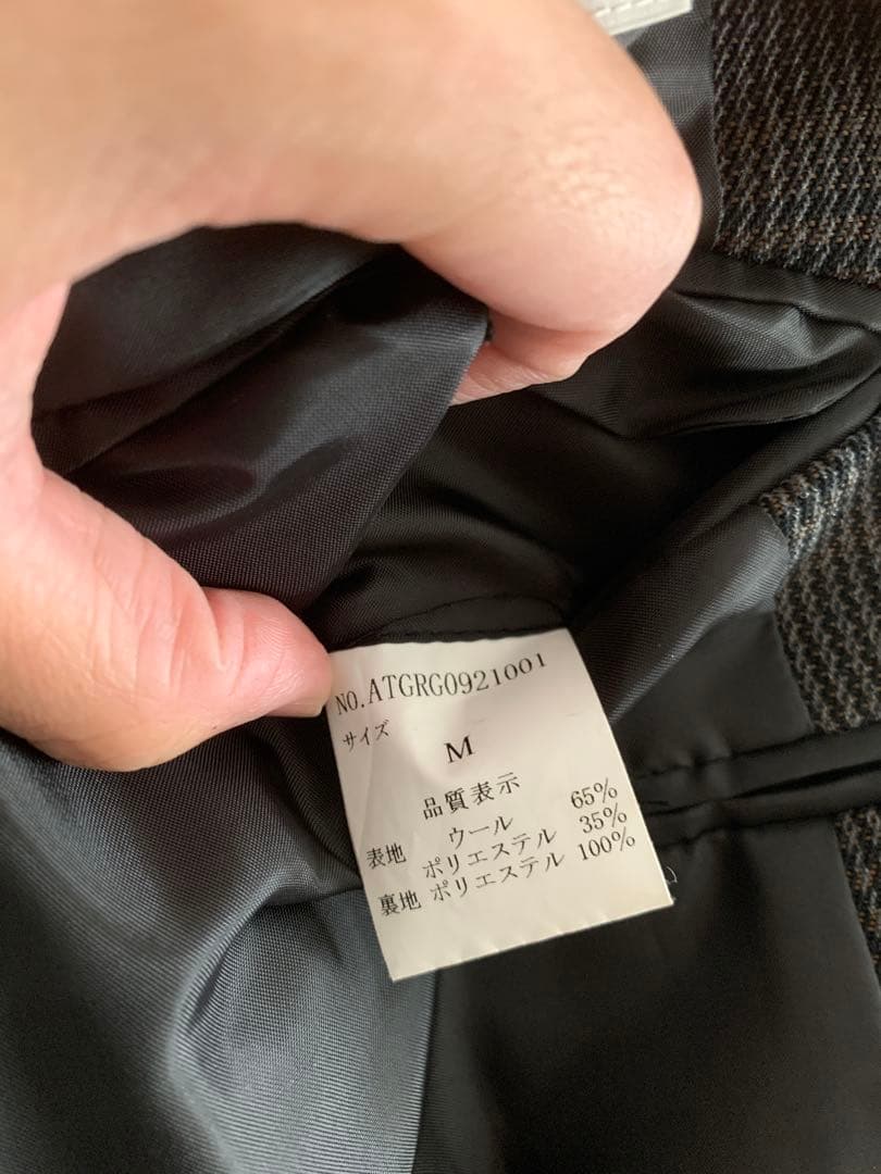 【完売品】Apartment Three Plaid Blazer