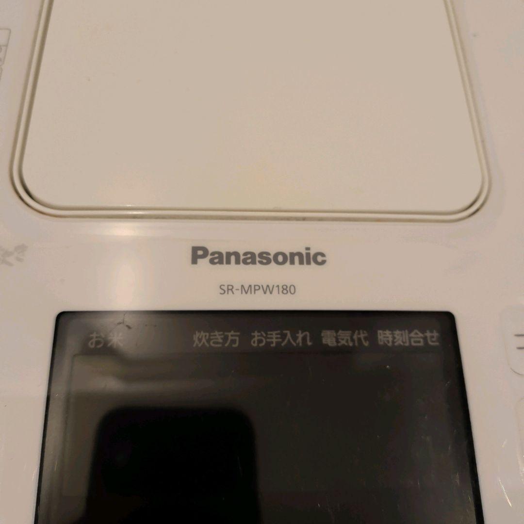 【美品】Wおどり炊き Panasonic SR-MPW180 炊飯器 10号炊き