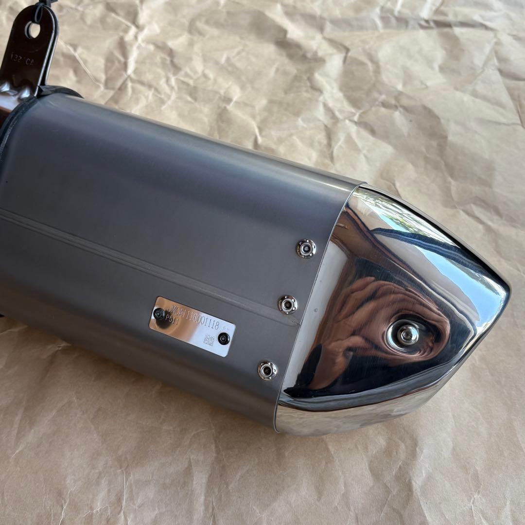 【スズキ車なら】 ヨシムラサイクロン R-77J ステンレス SV650 中古