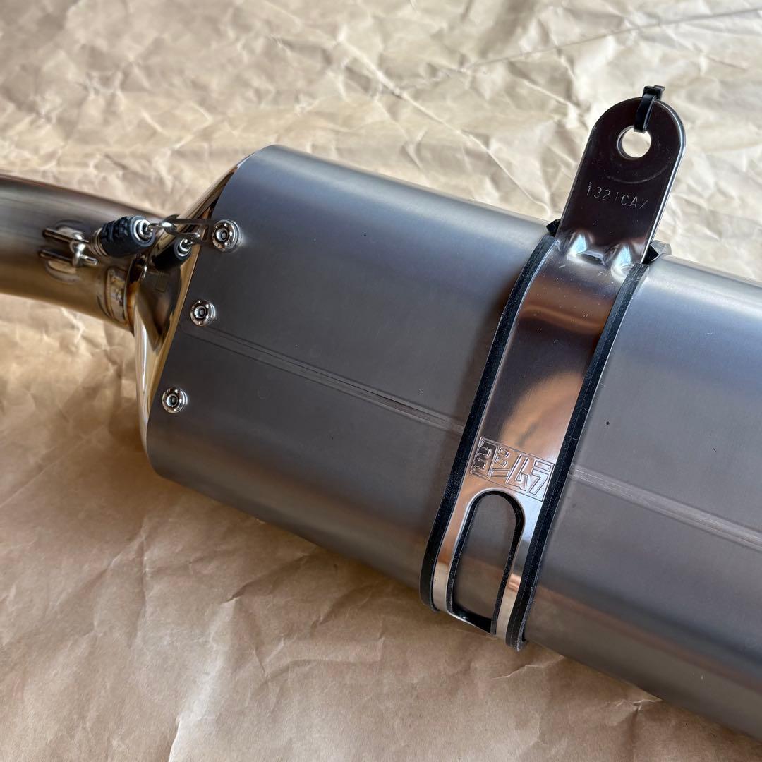 【スズキ車なら】 ヨシムラサイクロン R-77J ステンレス SV650 中古