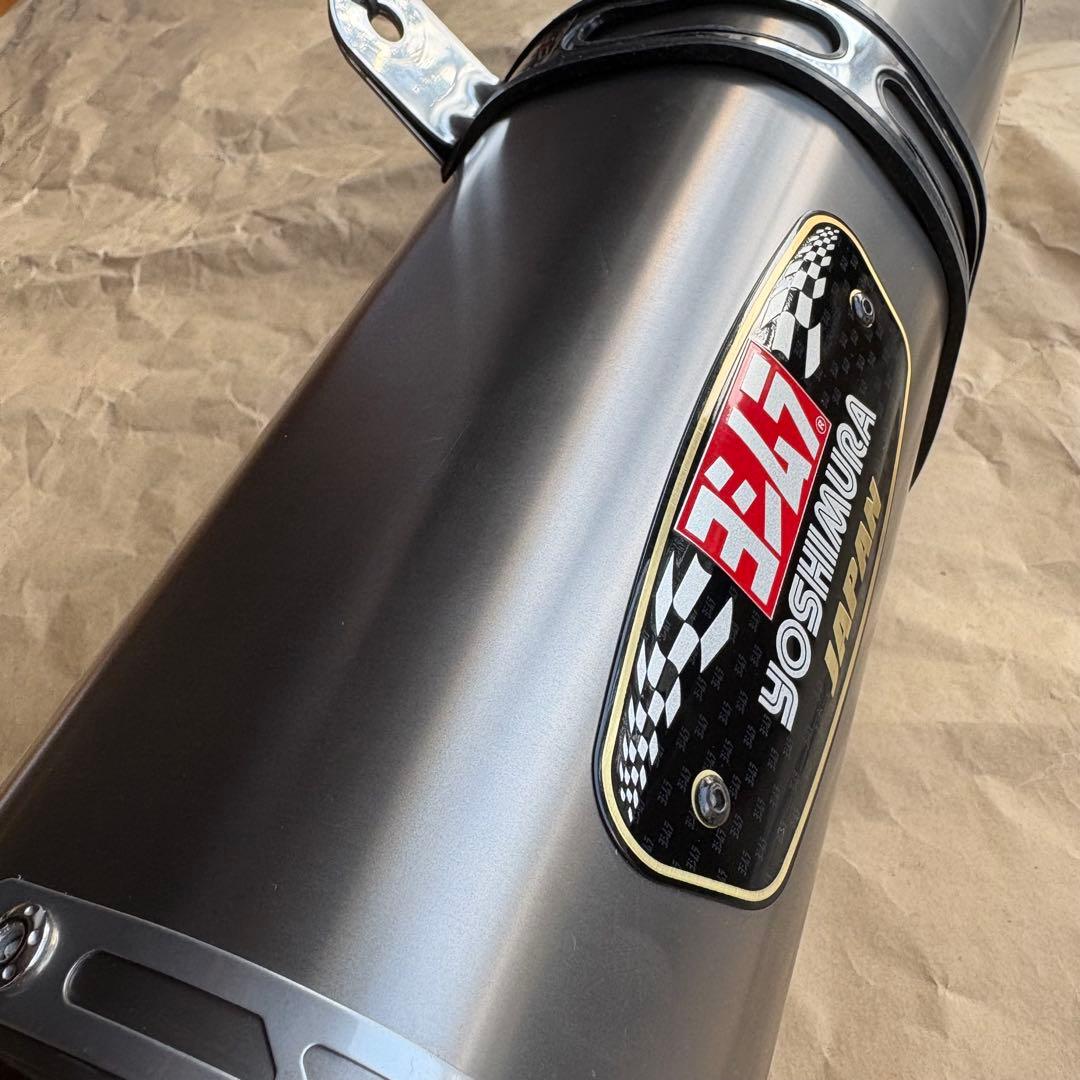 【スズキ車なら】 ヨシムラサイクロン R-77J ステンレス SV650 中古