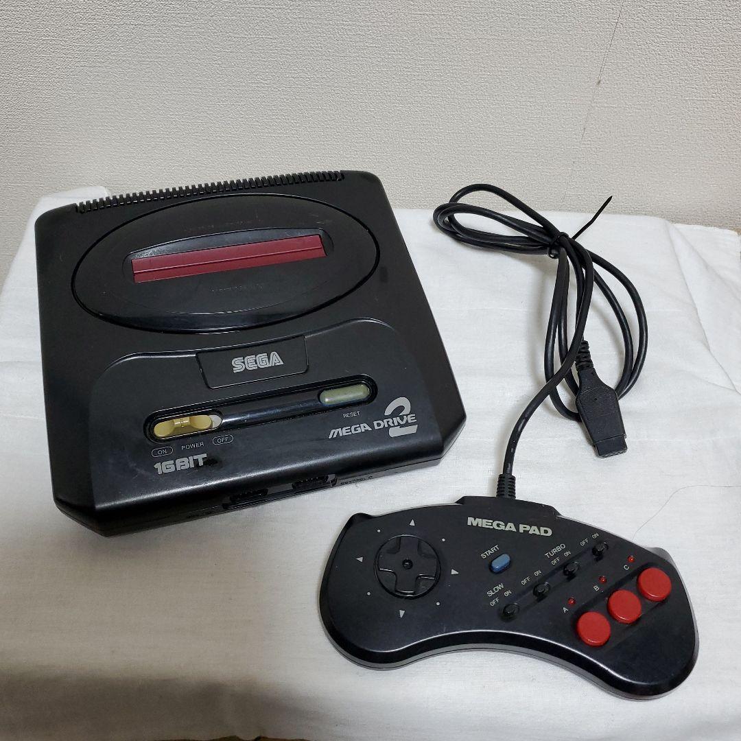 【懐かしゲーム機】ジャンク品／メガドライブ 2／16BIT／HAA-2502