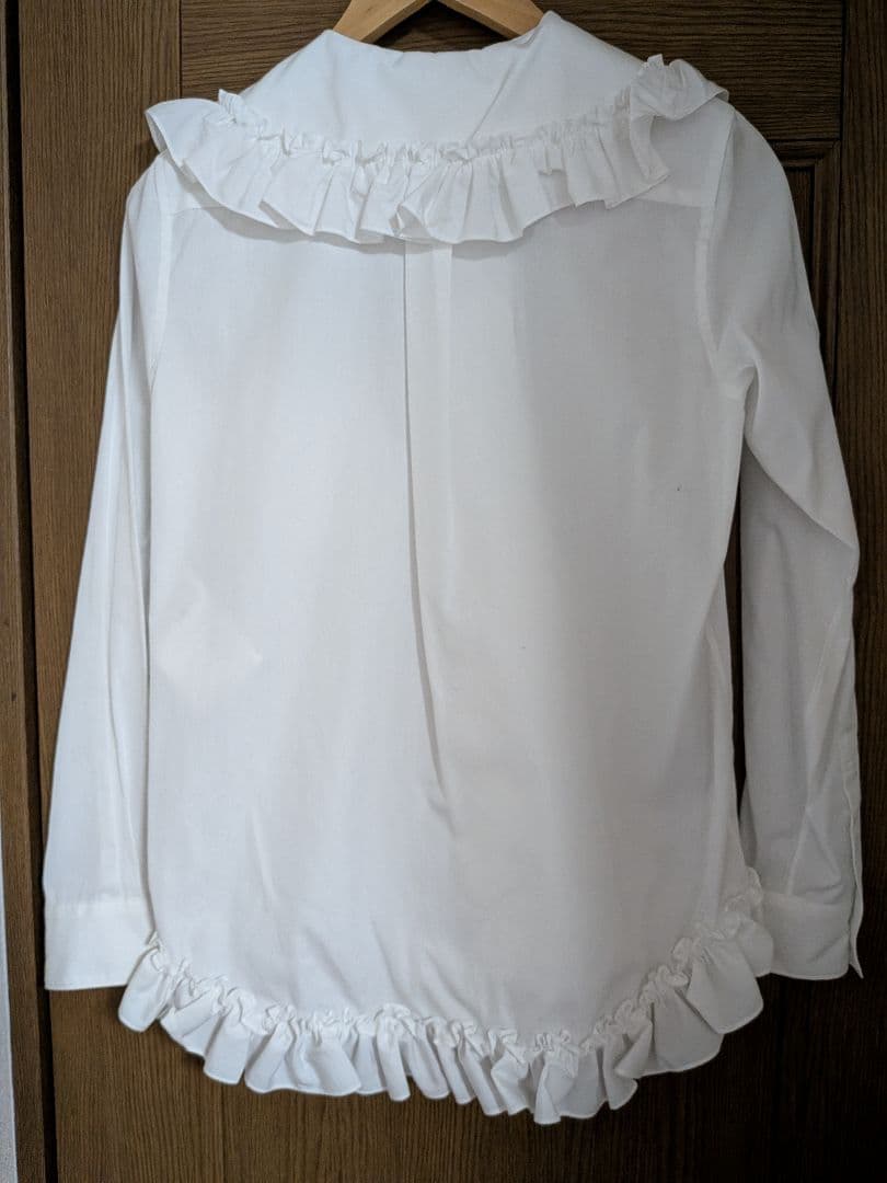 AD2022 COMME des GARÇONS GIRL フリルシャツ S