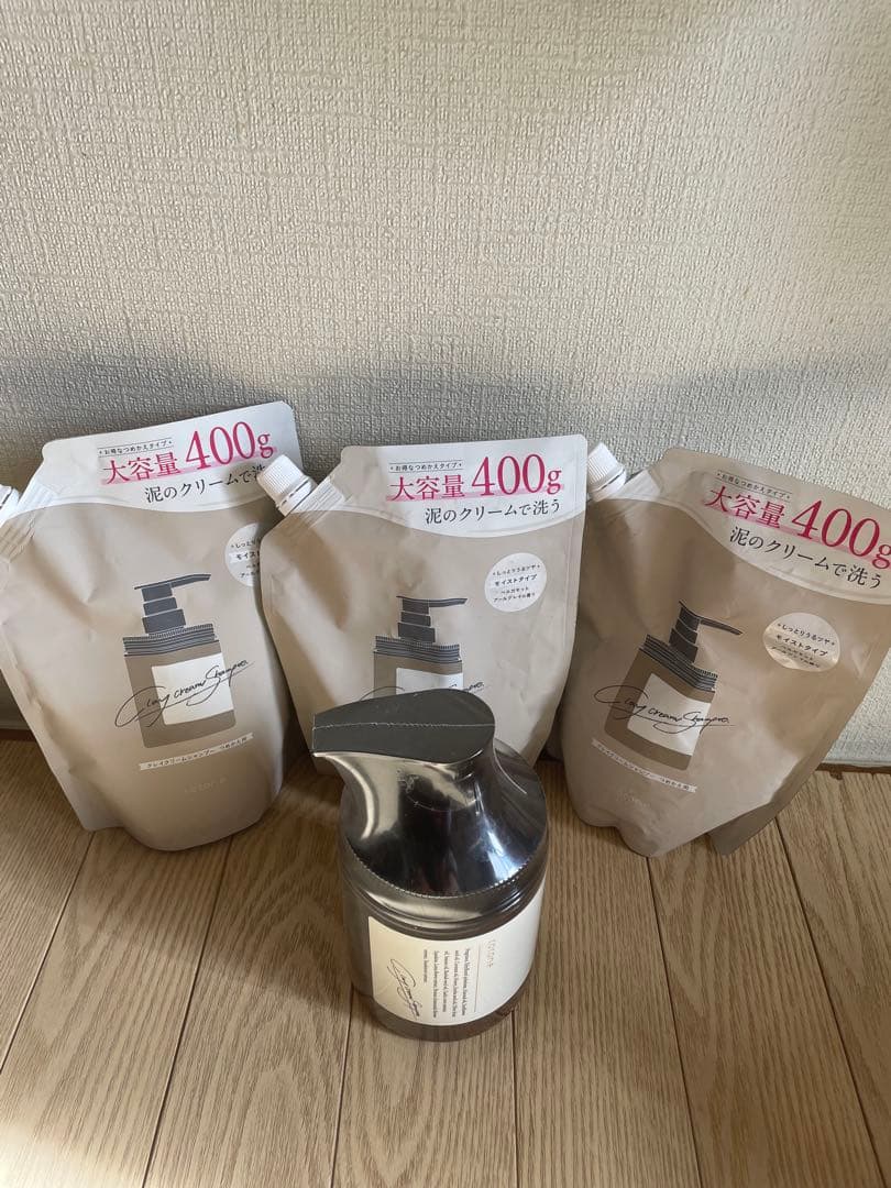 ★新品未使用★coconeクレイクリームシャンプー　4点セット
