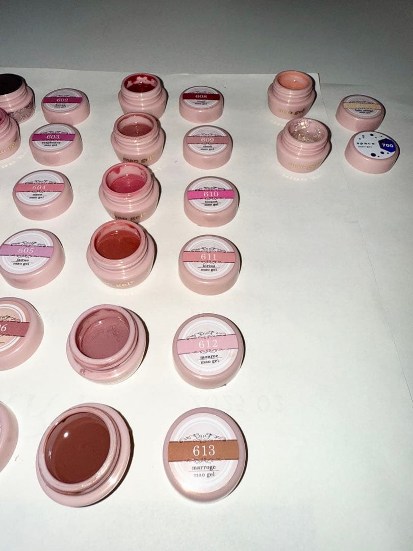 韓*】様 【お値下げ中！】mao gel ジェルネイルセット 26色 マオジェル