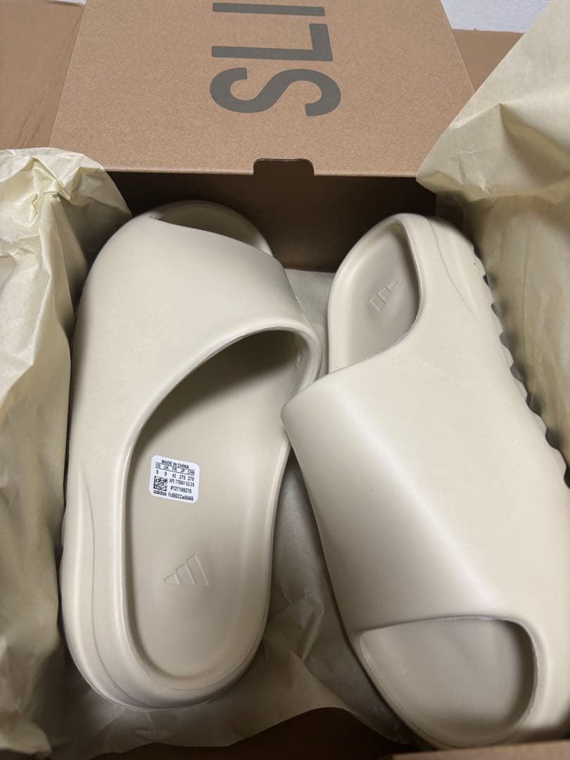 靴 YEEZY SLIDE BONE US 11 29.0cm