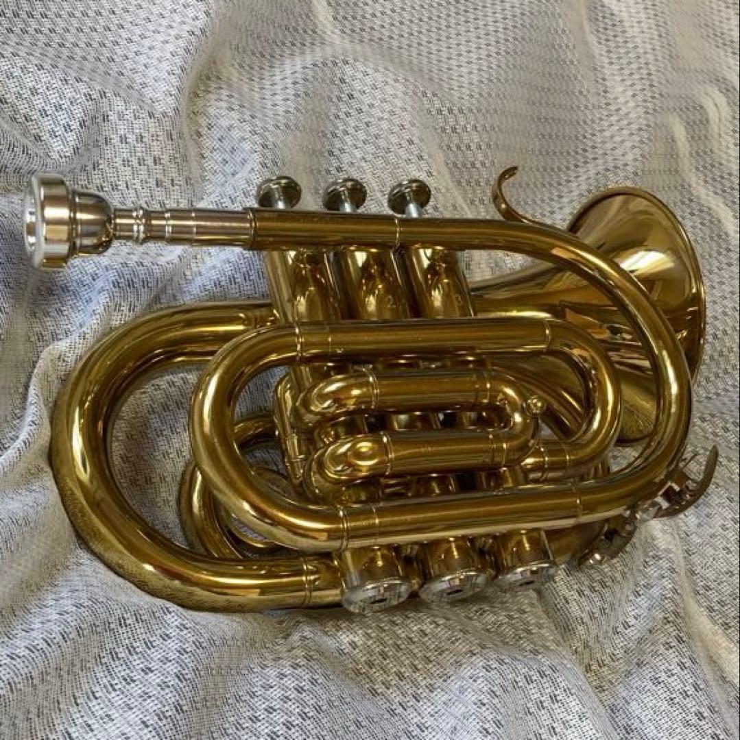 ケルントナー ポケットトランペット B♭ 中古品