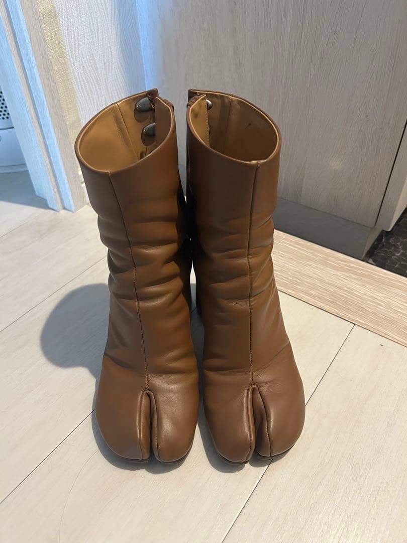 chaspyさま専用　マルジェラ　タビアンクルブーツ　8センチヒール