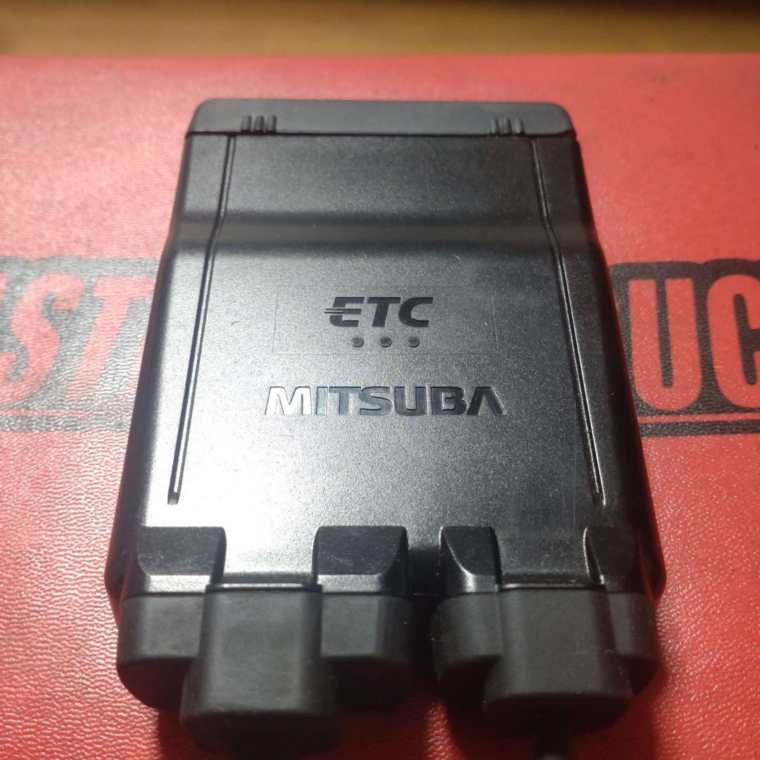 バイク用　ETC　車載器　ミツバ　BE61W　（検）ETC2.0　1035