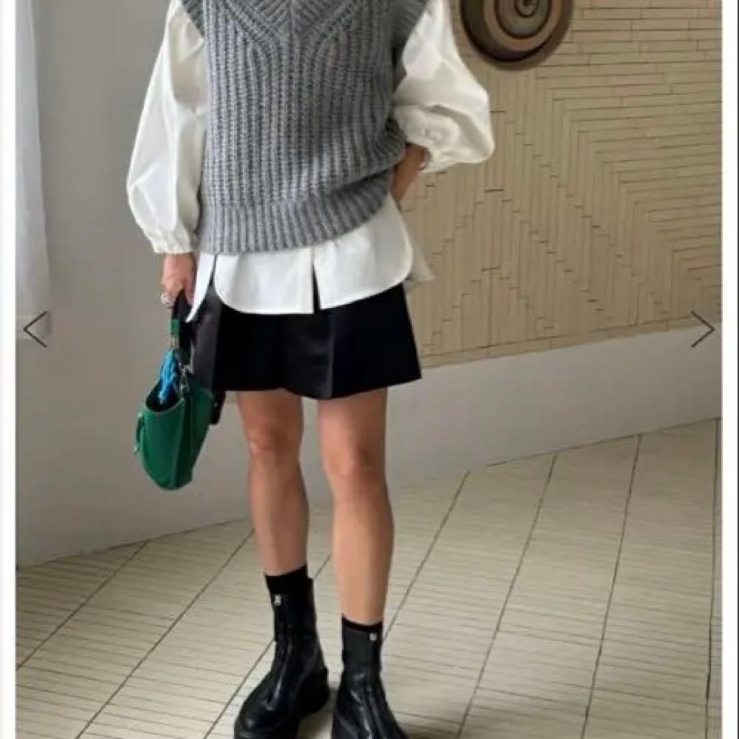 新品同様　bow.a SATIN SHORT PANTS ボウエー