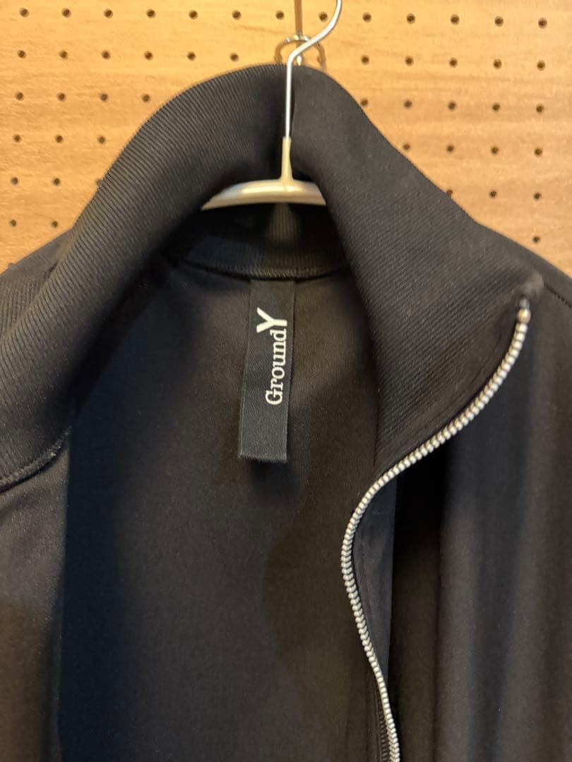 Ground Y ブラック ジップアップ トレーナー