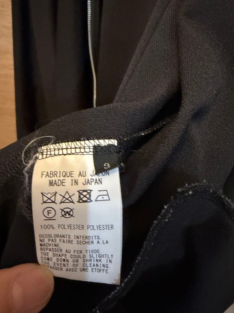 Ground Y ブラック ジップアップ トレーナー