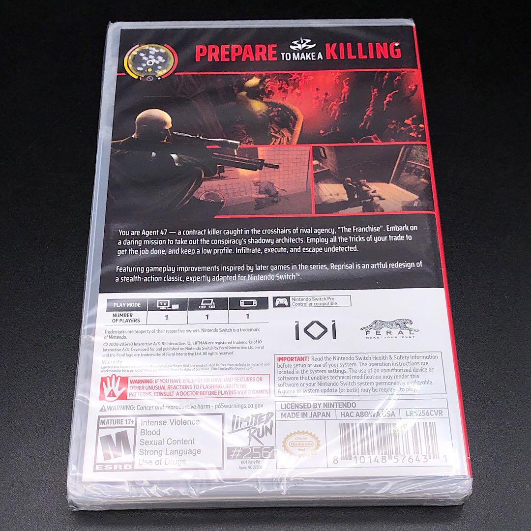 Hitman: Blood Money ヒットマン ブラッドマネー switch