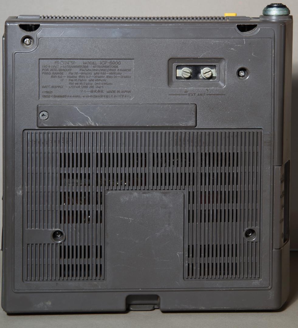 SONY ICF-5900 ラジオ