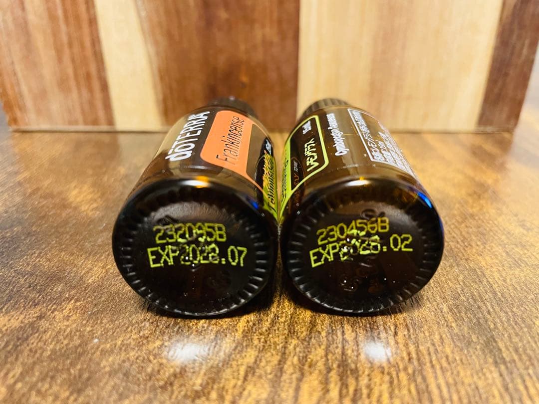 doTERRA ドテラ　エッセンシャルオイル　フランキンセンス　レモングラス