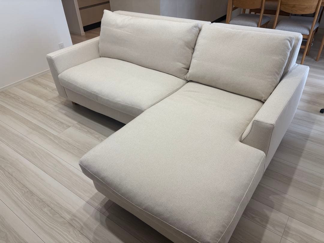 【美品】ACTUS カウチソファ 【本体・カウチ別発送のため本体側】