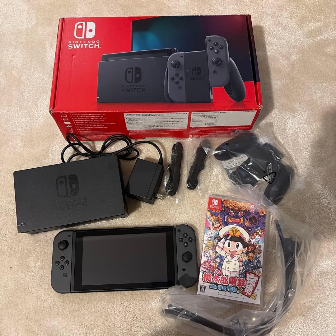 Nintendo Switch本体➕桃鉄ソフト【動作確認済み】