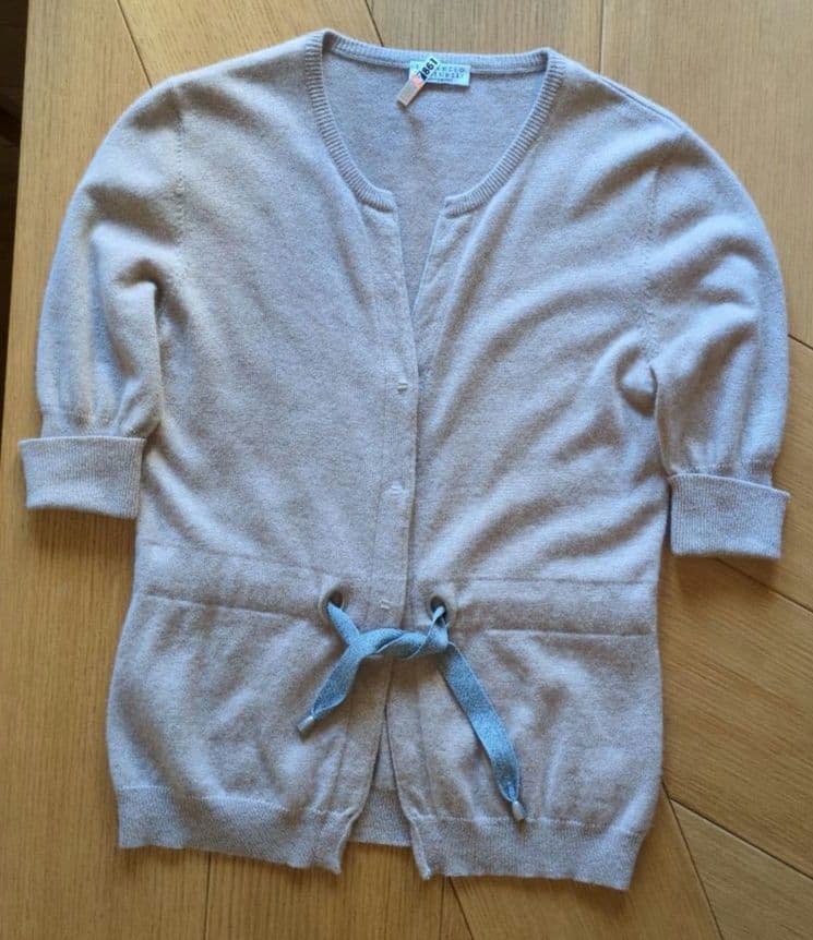 ブルネロクチネリ 七分袖カシミヤカーディガン